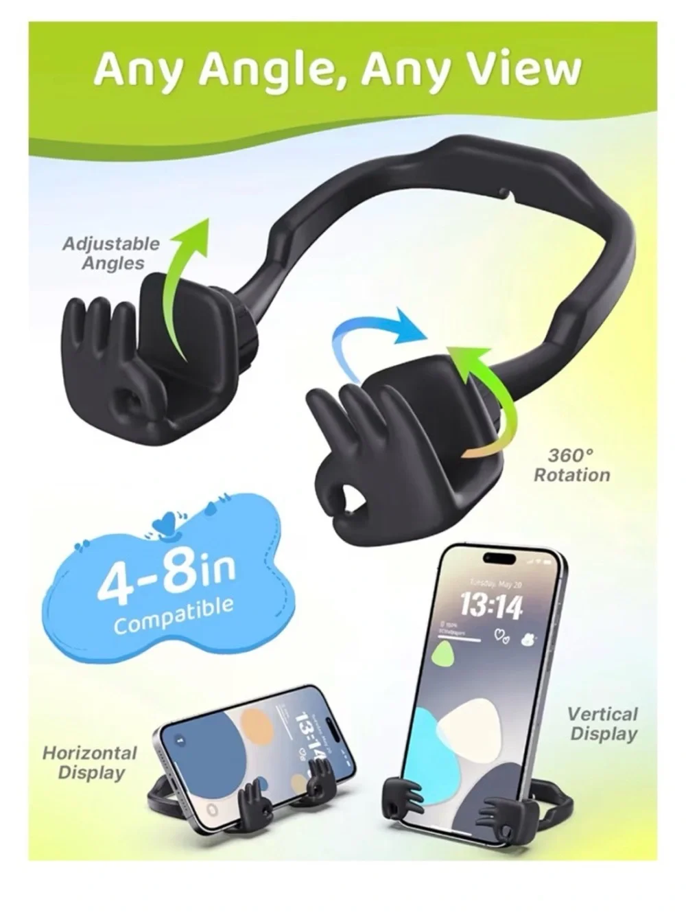 Caldever Black Hands Phone Holder new